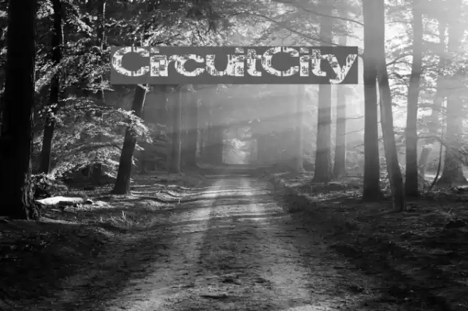 CircuitCity Font examples