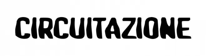 Circuitazione  font caratteri gratis