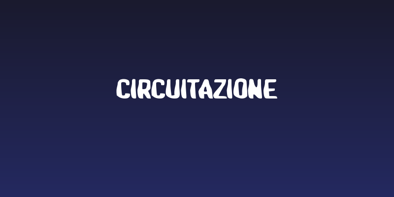 Circuitazione Social Header