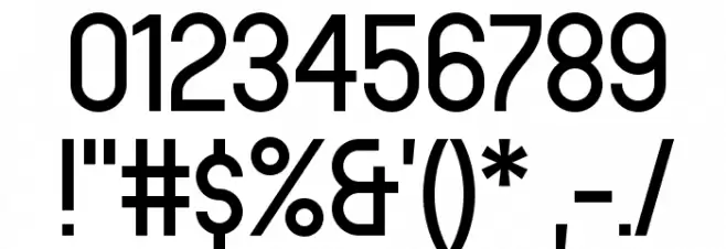 Circula Medium Font OTHER CHARS