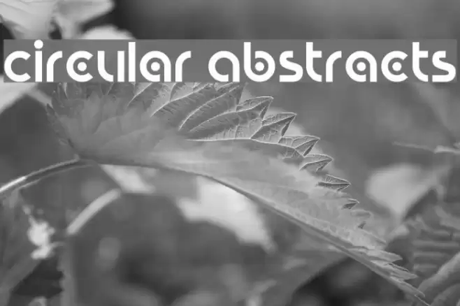 Circular Abstracts examples