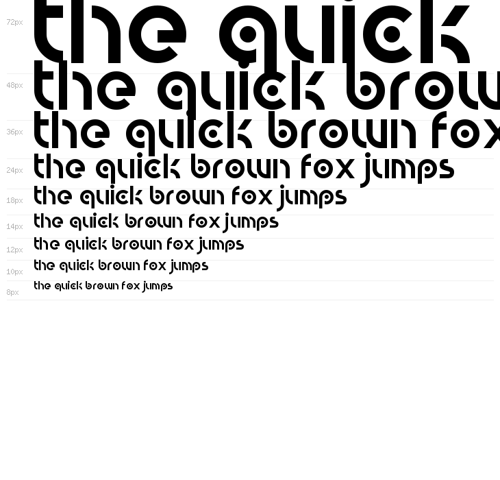 Circular Abstracts Waterfall