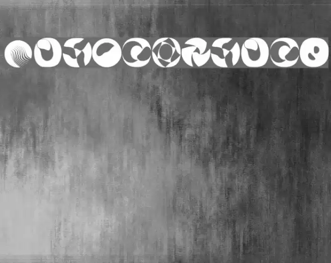 Circularium Font examples