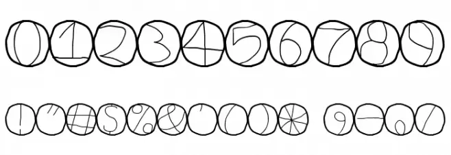 Circulum Font OTHER CHARS