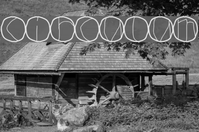 Circulum Font examples