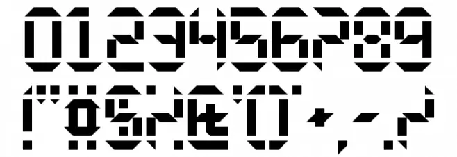 Circulus Regular Font OTHER CHARS