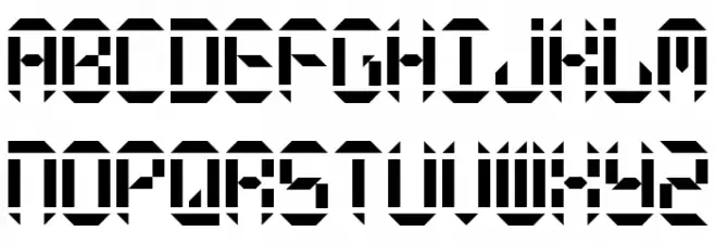 Circulus Regular フォント 大文字