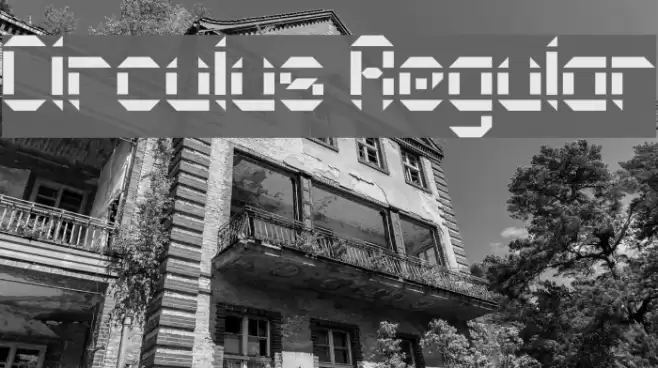 Circulus Regular Font examples