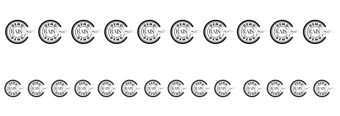 Circus Fun Demo Italic Font OTHER CHARS