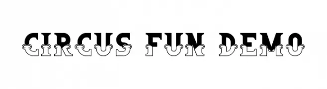 Circus Fun Demo  تنزيل الخطوط