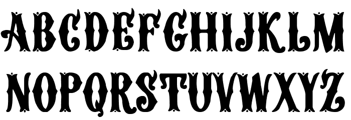 Circus Manerus Font LOWERCASE