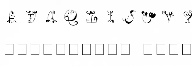 Circus One Font OTHER CHARS