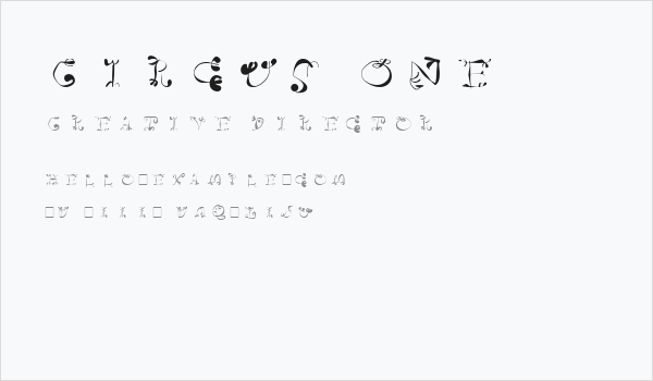 Circus One Business Card