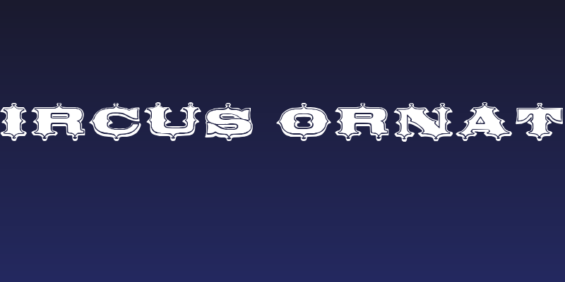 Circus Ornate Social Header