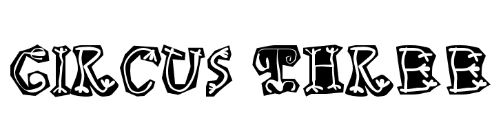 Circus Three Шрифта