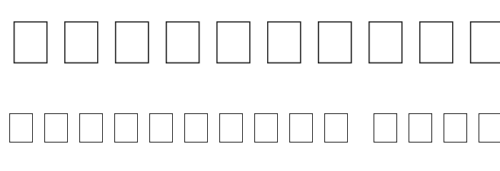 Circus Three Font OTHER CHARS