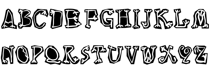 Circus Three Font LOWERCASE