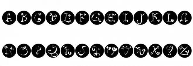 Circus Two Schriftart Groß