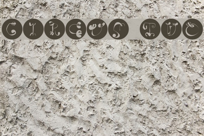 Circus Two Font examples
