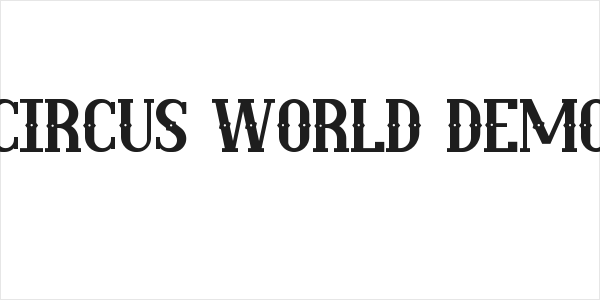 Circus World Demo Logo