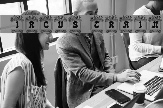 Circus train Шрифта examples