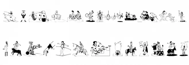 CircusAir Fonte MAIÚSCULAS