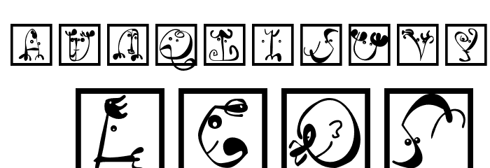 CircusBoldSquares Font OTHER CHARS