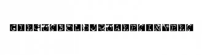 CircusBoldSquaresInvers  免费字体下载