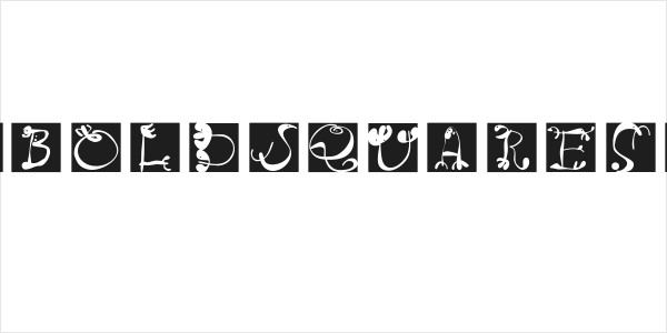 CircusBoldSquaresInvers Logo