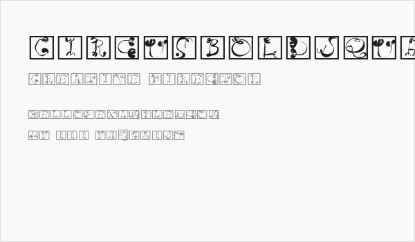 CircusBoldSquares Business Card