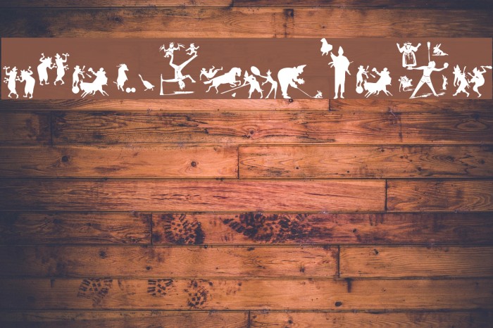 CircusEarth Font examples