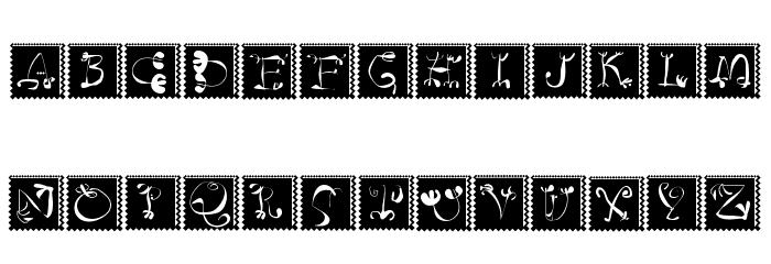 CircusFour Normal Font LOWERCASE