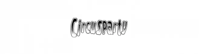 CircusParty  Frei Schriftart Herunterladen