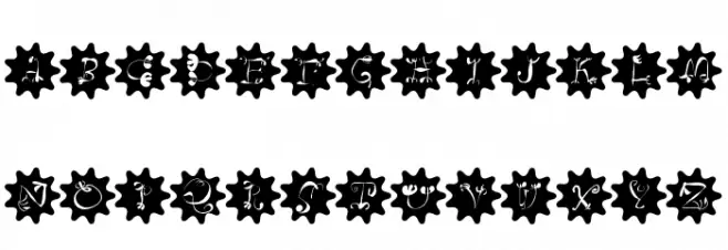 CircusStars フォント 小文字
