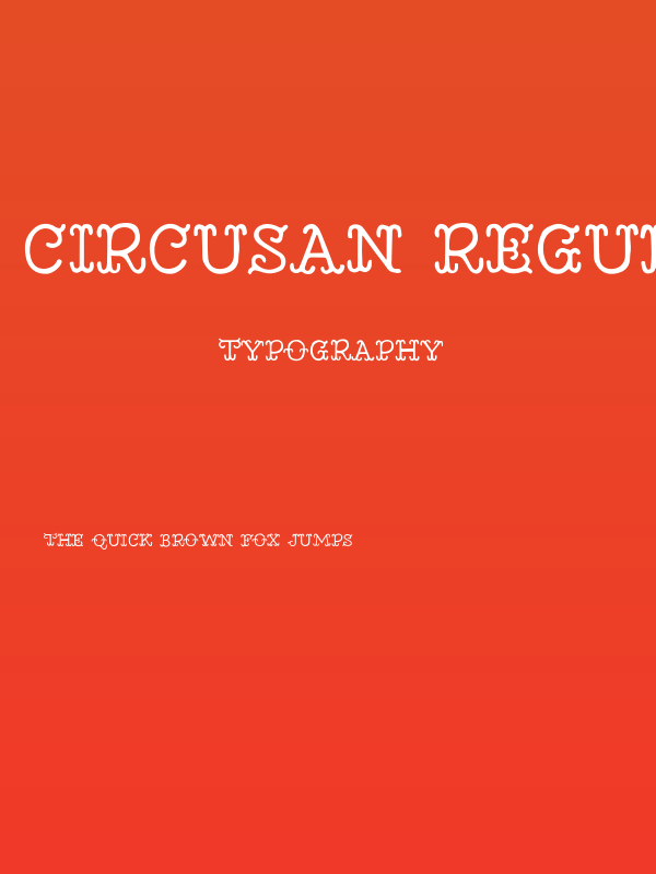 Circusan Regular Poster
