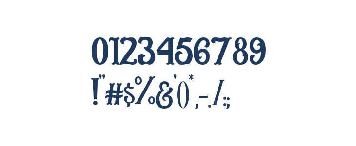 Circusia Regular Other Characters