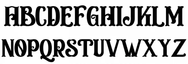 Circusia Regular 字体 小写