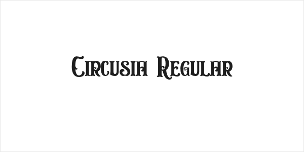 Circusia Regular Logo