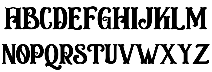 Circusia Regular Font LOWERCASE
