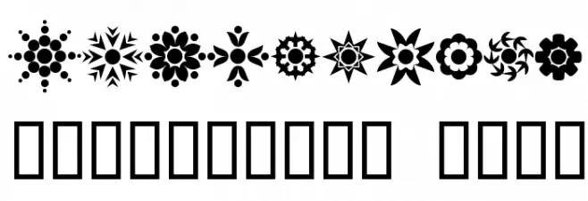 Cirkledingz Шрифта ДРУГИЕ символов