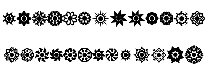 Cirkledingz Font LOWERCASE