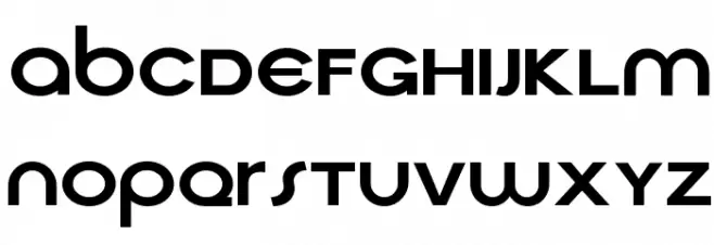 Cirqua Шрифта ВЕРХНИЙ