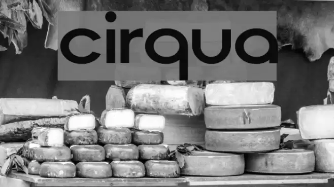 Cirqua Font examples