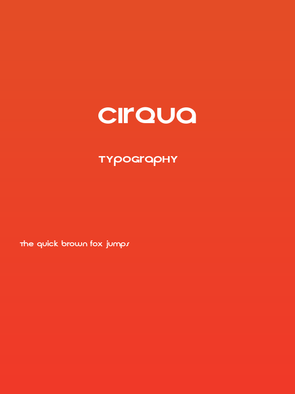 Cirqua Poster