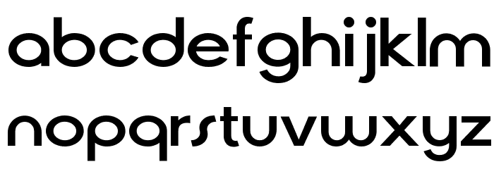 Cirqua Font LOWERCASE