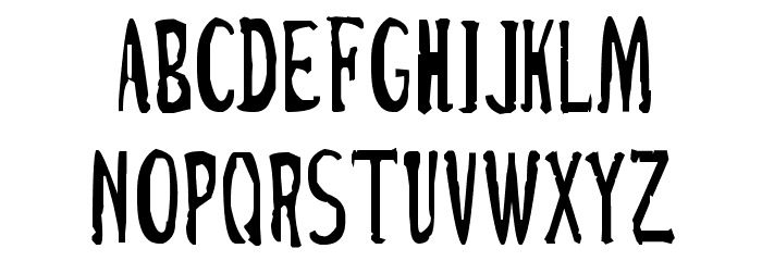 Cirque Du Freak Font LOWERCASE