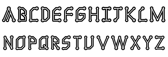 Cirquee Font LOWERCASE