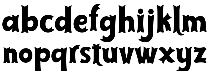 Cirquesa Font LOWERCASE