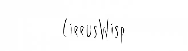 Cirrus Wisp  Descarca Fonturi Gratis