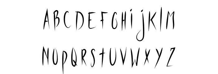 Cirrus Wisp Font LOWERCASE